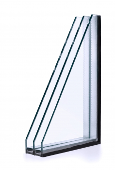 Isolierglas 32mm mit erhöhtem Wärmeschutz aus 3 Fach- Wärmeschutz-Isolierglas Ug-Wert 0,8  W/m2K